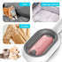 4 in 1 Pet Hair Removal Comb with Gravity Water Tank, Cat Dog Massage Brush Self Cleaning Grooming Wet Comb for Shedding Fur (Long Hair, 2PCS)...