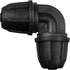 Upgraded 1/4" Drip Irrigation Elbow Fittings?24 Pieces Leak Free Lock Barbed 90 Degree Elbow Connectors for1/4 Inch Irrigation Tubing Quick Connec...