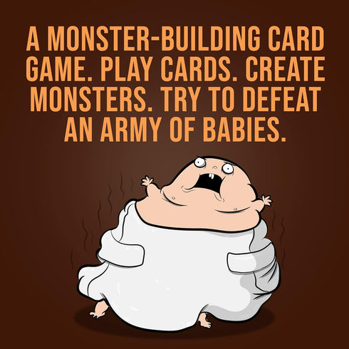 Bears vs Babies by Exploding Kittens - A Monster-Building- Family-Friendly Party Games - Card Games For Adults, Teens & Kids...