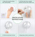 VIS'V Large Suction Cup Hooks with Wipes, Heavy Duty, Removable and Reusable, Clear, 5 Pcs...