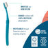 Preserve Eco Friendly Adult Toothbrushes, Made in The USA from Recycled Plastic, Soft Bristles, Paperboard Package, Colors Vary, 6 Count (Soft)...