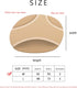 Ball of Foot Cushions for Women Metatarsal Pads for Shoes 4 Pairs Fabric Metatarsal Pads Pain Relief Forefoot Pads Foot Health Care Prevent Foot W...