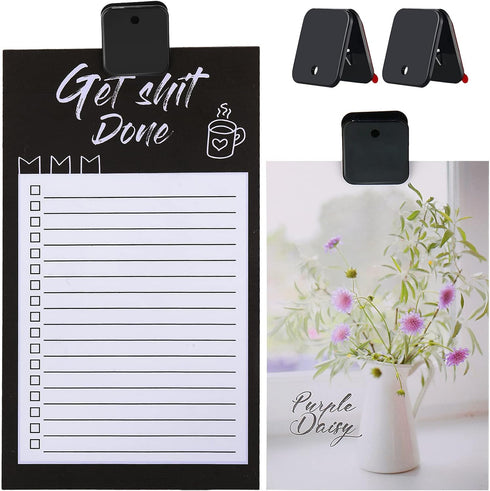 Self Adhesive Clips, Wall Clips, Shower Curtain Clips, Photo Clips for Paper Flag Hanger Double-Sided Adhesive Spring Clips for Teachers, Poster H...