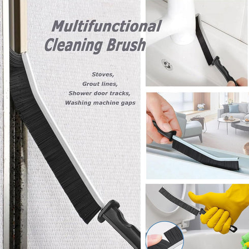 Crevice Cleaning Brush,6Pack Small Cleaning Brushes Grout Cleaner Brush Toilet Brush Scrub Brush for Shower Tile Skinny Gap Cleaning Tools for Hou...