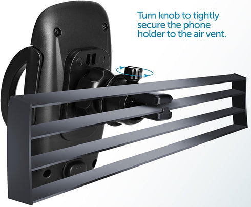 WixGear Universal Air Vent Car Mount Holder Cell Phone Car Mount with Air Vent Secure Bite Lock...