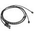 X AUTOHAUX 2pcs Car Rear Brake Pad Wear Sensor 2 Pins for BMW X6 X5 2011-2016 34356792571...