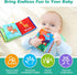 Baby Bath Books, Fabric Soft Baby Cloth Books, Early Education Toys, Waterproof Baby Books for Toddler, Newborn, Infants Perfect Shower Toys, Kids...