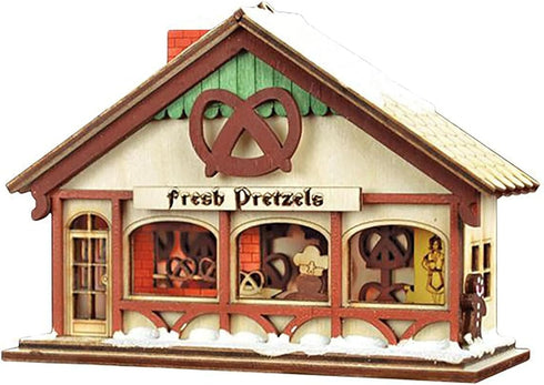 Peppermint Twist Pretzel Shop Ornaments for Christmas Tree...