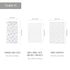 Changing Pad Covers - Cradle Sheets 2-Pack - 100% Jersey Cotton for Baby Boy or Baby Girl (Grey Dottie)...