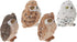 George S. Chen Imports SS-G-54281 Imports Owl Figurines (Set of 4), 2"...