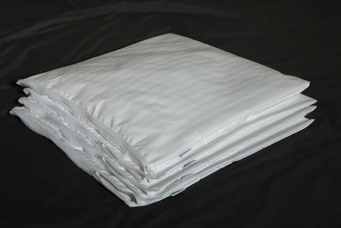 Feather Proof Pillow Protectors 20x20 Waterproof Cover for Goose Down Square Throw Pillows 2 Pack...