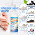 5.3Oz Shoe Cleaner Kit for Sneaker?Water-Free Foam Sneaker Cleaner Quick-Cleaning Sneaker Cleaner, Work on White Shoe Brush and Shoe Cloth, Work o...