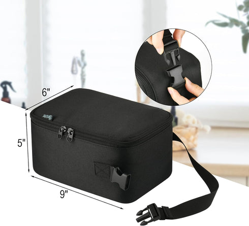 Beautyflier Water Flosser Travel Carrying Bag, Portable Storage Bag for Waterpik Water Flosser and Accessories with Hanging Strap, Protective Bag ...