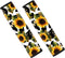 JEOCODY Sunflower Cow Print Seat Belt Shoulder Pad for More Comfortable Driving, Car, Truck, SUV, Airplane,Carmera Backpack Straps 2 Packs...