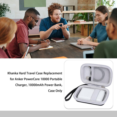 khanka Hard Travel Case Replacement for Anker PowerCore Speed 10000 10000mAh QC Charge 3.0 Portable External Charger Battery Power Bank...