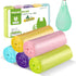 4 Gallon-Trash-Bag Small-Bathroom Kitchen Garbage Bags - Gal With Handle Recycling Colorful 100 Count For Can Recycle Car Unscented Waste Basket L...