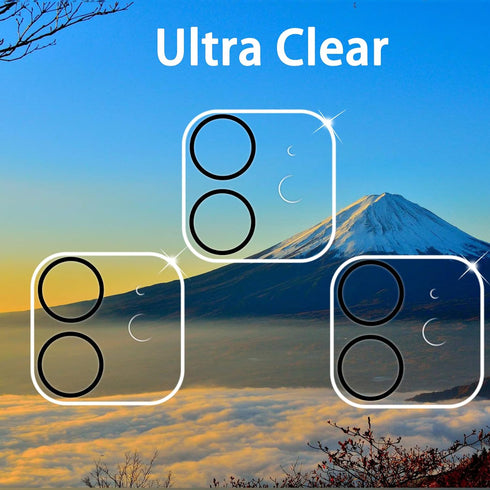 ?3 Pack? Camera Lens Protector for iPhone 11 & iPhone 12 Mini, Ultra HD, Tempered Glass, 9H Hardness, Anti-Scratch, Case Friendly, Easy to Install...