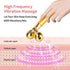 2-IN-1 Electric Face Massager Roller 24k Golden Face Roller, 3D Roller and Unique Crescent Shape Facial Roller Massager Kit Arm Eye Nose Massager ...