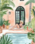 Tucocoo Vacation Painting by Numbers for Adults and Beginner Sexy Girl Picture Paint by Numbers on Canvas Easy to Painting with Brushes and Acryli...