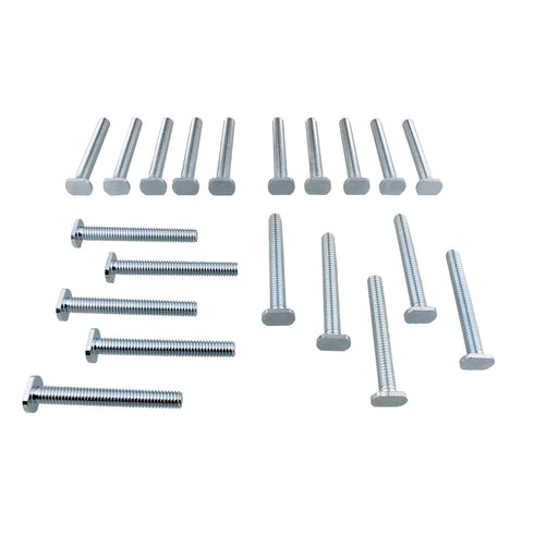 DCT Tee Bolt Set – 20 Pack 2-1/2in T Bolts for Woodworking, T Track Bolts Jig Bolts, 5/16in 18 Thread T Bolt...