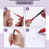 Mr. Pen- Retractable Gel Pens, 8 Pack, Vibrant Barrels, Fast Dry, Colorful Ink Gel Pens Fine Point 0.7mm, Retractable Pens, Cute Pens, Gel Ink Pen...