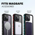 BEASTEK iPhone 14 Pro Waterproof Case, TRE Series MagSafe Shockproof Dustproof IP68 Case with Built-in Screen Protector and Mag Safe Anti-Scratch ...