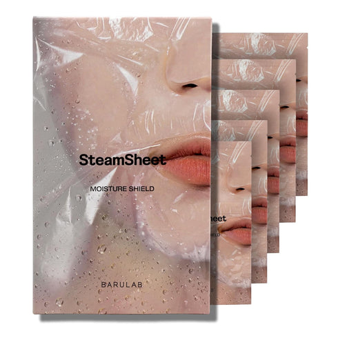 Oil-Lock Steamsheet Mask 5 Pack | Premium Spa-like Nourishing Facial Treatment for All Skin Types Deeply Hydrates Moisturizes Illuminates Enhances...