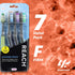Reach Advanced Design Adult Toothbrush (7 Count) Firm Toothbrush, Effectiveness, Precision & Cleaning | Hygiene Routine...