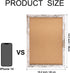Cork Board Bulletin Board, Decorative Hanging Framed Cork Boards for Walls, Pin Board Vision Board for School Home Kitchen and Office, Bulletin Bo...