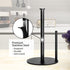 Paper Towel Holder Countertop, OBODING, Black Kitchen Paper Towel Holder Stand for Kitchen and Bathroom Organization, Stainless Steel Paper Towel ...