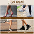 5 Pairs Toe Socks Women, Sock Align Toe Socks for Women for Bunions, No Show Toe Socks Women, Toe Compression Socks Toe Separator Socks...