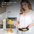 Pancake Batter Dispenser Pen, Easy Squeeze Bottle Baking Drip Proof Silicone Nozzle and Measurement Marker Plastic Condiment Bottles Pancakes, Waf...