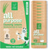 Eco-Friendly and Sustainable All-Purpose Refill Tablets | 8-Pack | Lemon Grass Scent | Natural Cleaning Solution for Home with Certified Compostab...