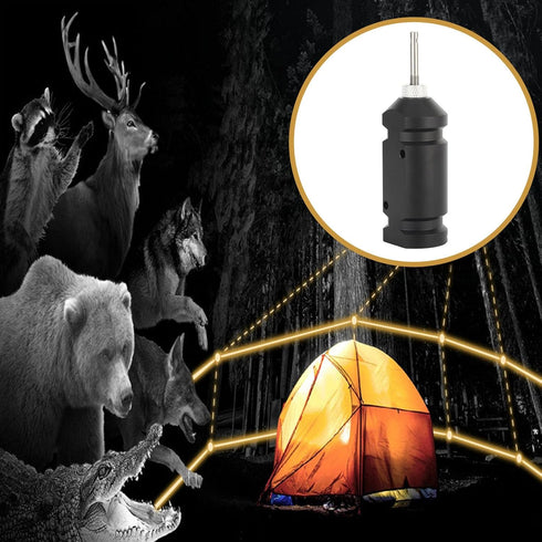 Trip Alarm Perimeter Trip Wire Alarm Device 360 Degree Coverage Early Warning Security System Reusable Device for Camping Security...