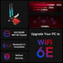WiFi 6E AX210 WiFi Card?PCIe WiFi Wireless Network Card with Bluetooth 5.3?AX5400 Tri-Band PC Wireless Card?Supports OFDMA & MU-MIMO, Ultra-Low La...