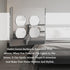 1 Pcs Mirror Outlet Covers Durable Light Switch Plates Acrylic Mirrored Double Gang Wall Plate Decorative Wall Outlet Cover Wall Plates For Electr...