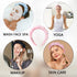 Spa Headband for Washing Face, Velvet Makeup Headband, Bubble Skincare Headbands with Face Wash Wristbands, Sponge Puffy Headband for Women Skin C...