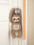 Bearington 12 inch Tooth Fairy Door Hanger Stuffed Animal, Lil' Sammy Sloth Tooth Holder, Tooth Fairy Doll with Tooth Pocket Pouch...
