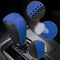 Compatible with DIY Genuine Leather Gear Shift Knob Cover Interior Accessories Protective Cover Decoration for Honda 10th Civic 2016 2017 2018 201...