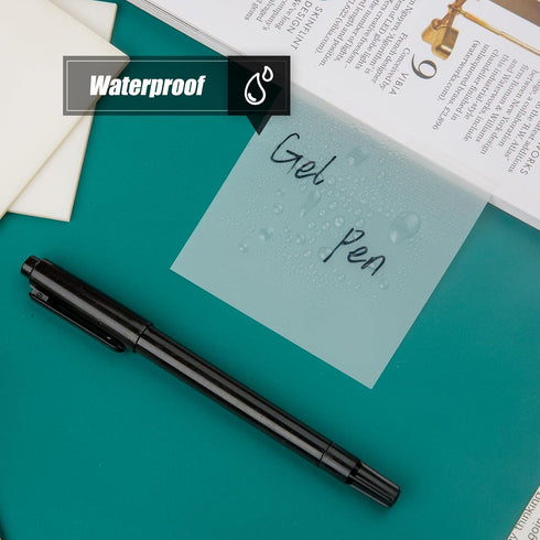 Transparent Sticky Notes 3X3 Inch Post Clear Sticky It Notes See Through Translucent Sticky Notes with Pen for Office Back School Classroom Suppli...