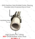 EZ-Fluid 24" Stainless Steel Braided Faucet Connector,Faucet Water Supply Hose Connector Lines 1/2" Fip x 3/8" Comp x 24" (Pack 2)...