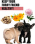 Natural Wrinkle Wipes for Dogs, 120 Count, Hypoallergenic Dog Wipes, Wrinkle Wipes French Bulldog, Cleaning & Deodorizing, Dog Wipes for Grooming ...