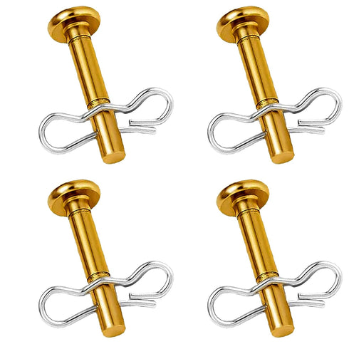 4-Pack 738-04155 714-04040 Shear Pin Kit for MTD Cub Cadet Snow Blower...