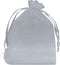 Ankirol 100pcs Sheer Organza Favor Bags 5x7'' For Wedding Gift Bags Samples Display Drawstring Pouches (white)...