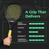 ADV Dry Tennis Overgrip Tape - 12-Pack - FeltTac Tennis Racket Grip Tape - Ultra Absorbent Tennis Grip Tape - High Velvety Comfort Tennis Racket G...