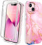 Diaclara Designed for iPhone 13 Case, Full Body Rugged Case with Built-in Touch Sensitive Anti-Scratch Screen Protector, Soft TPU Bumper Case for ...