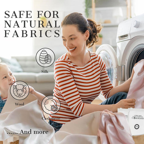 Silk Detergent Sheets, Laundry Detergent Sheets for Delicates, Eco-friendly Plastic Free Non-sentizizing Gentle Silk Wash, Space Saving Easy to Ca...