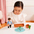Lori – Mini Boy Doll & Toy Living Room Furniture – 6-inch Boy Doll & Dollhouse Accessories – Sofa, Armchair, Coffee Table, Rug, Plants – Play Set ...