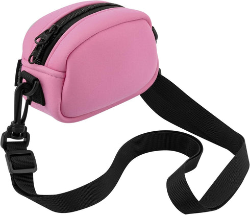 Camera Case Adjustable Crossbody Bag For Seckton/for Rindol/for Dylanto/for Desuccus/Kodak Pixpro/Sony DSCW800/DSCW830 and More Digital Camera, Wa...