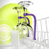 UoYu Tether Silicone Dishwasher Attachment Silicone Stemware Saver Flexible Stemware Holder Dishwasher Wine Glass Protector (Purple/8 pcs)...